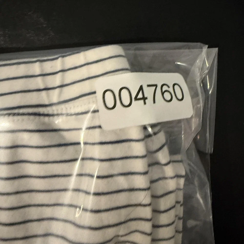 Gymboree Leggings Girls 14 White Stripe Jersey Ankle Elastic Waist Spring